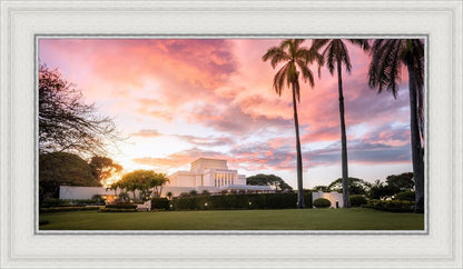Laie Sunset Panorama