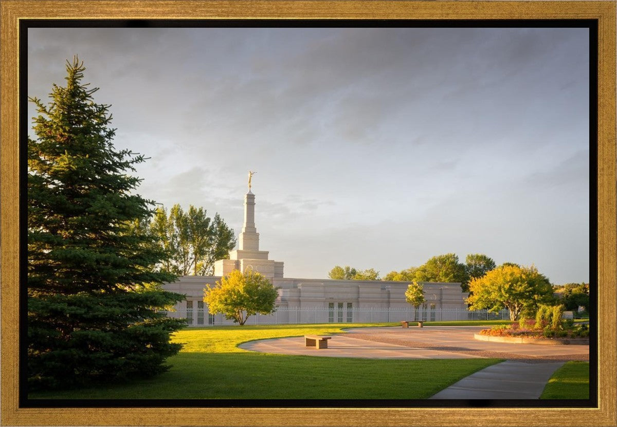 Bismarck Golden Glow Gallery Wrap