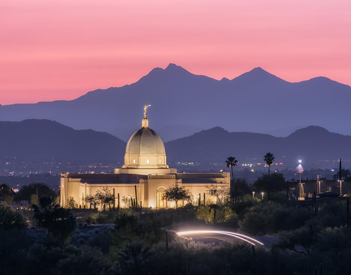 Tucson Purple Mountain Majesty Gallery Wrap