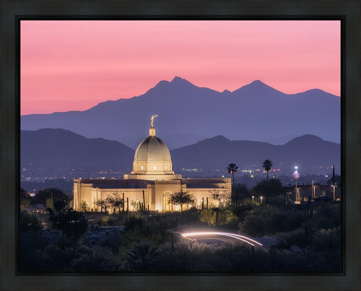 Tucson Purple Mountain Majesty Gallery Wrap