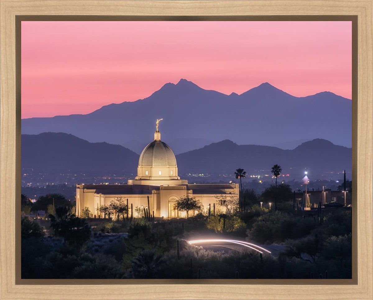Tucson Purple Mountain Majesty Gallery Wrap
