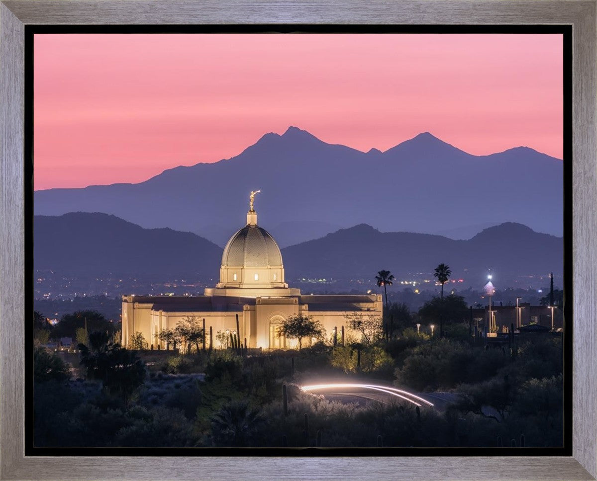 Tucson Purple Mountain Majesty Gallery Wrap