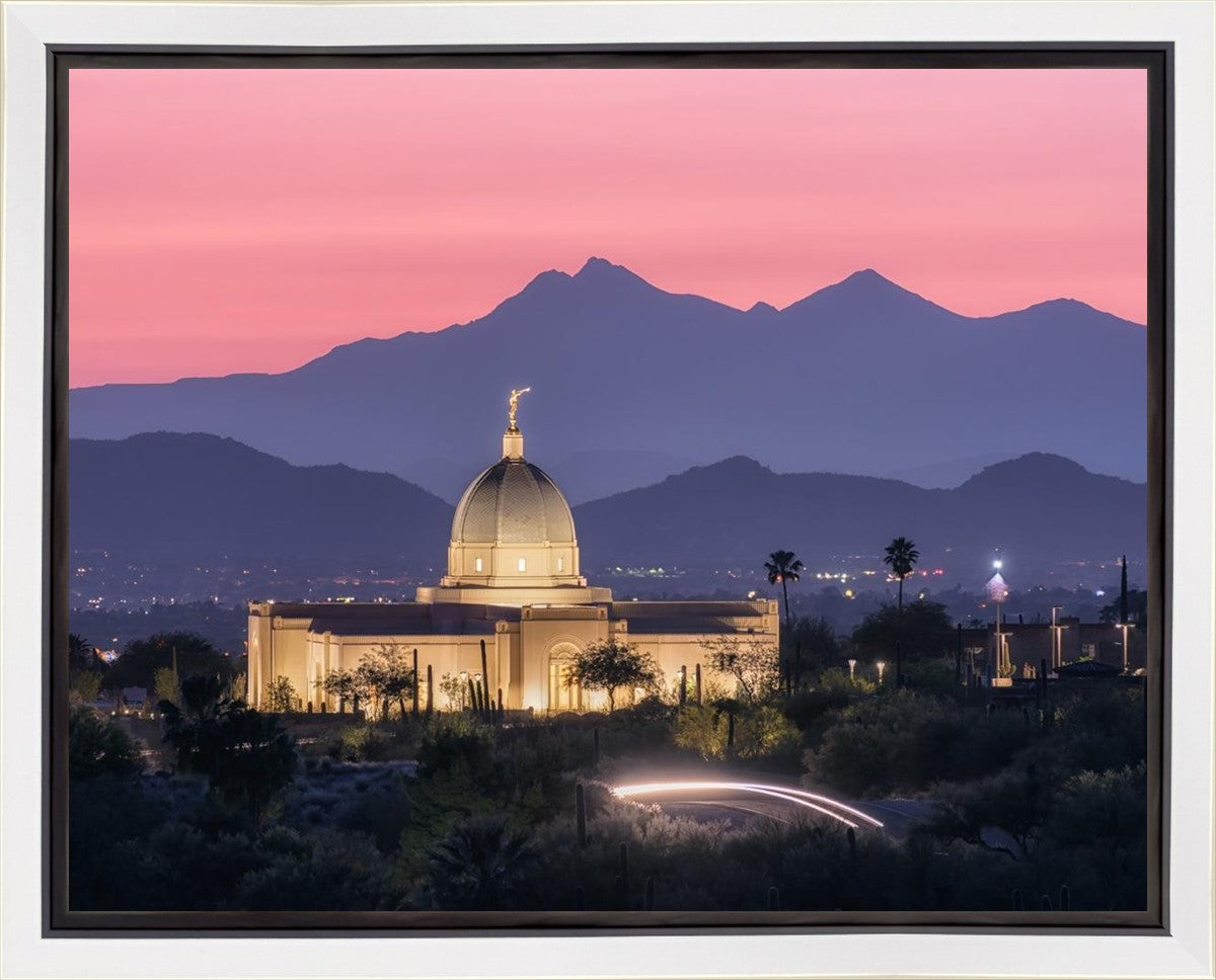 Tucson Purple Mountain Majesty Gallery Wrap