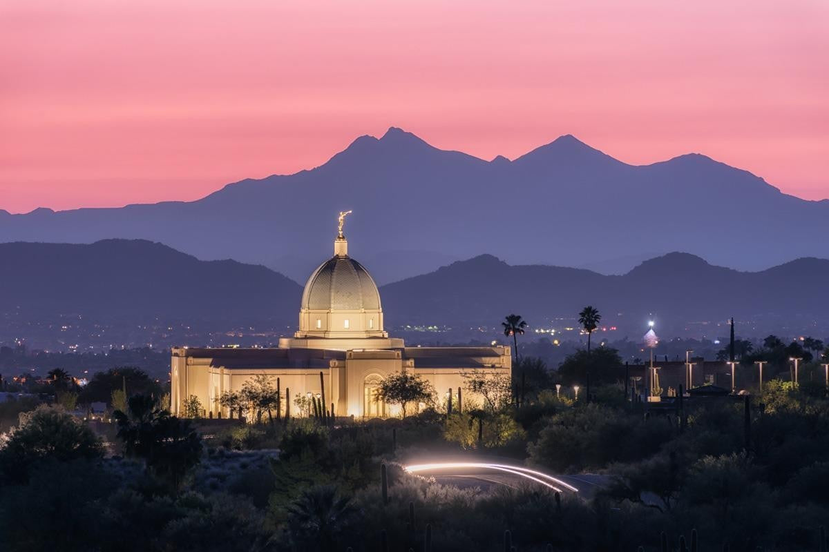 Tucson Purple Mountain Majesty Gallery Wrap