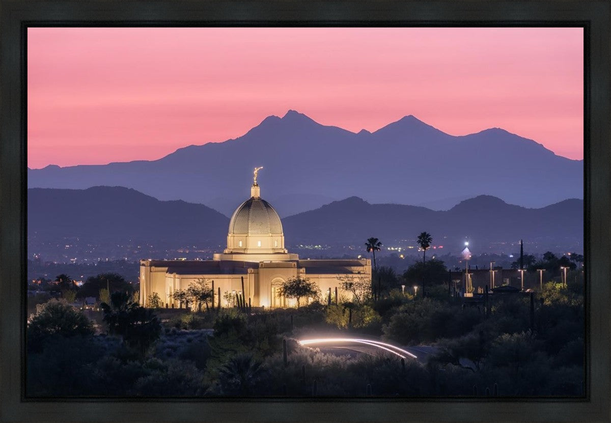 Tucson Purple Mountain Majesty Gallery Wrap