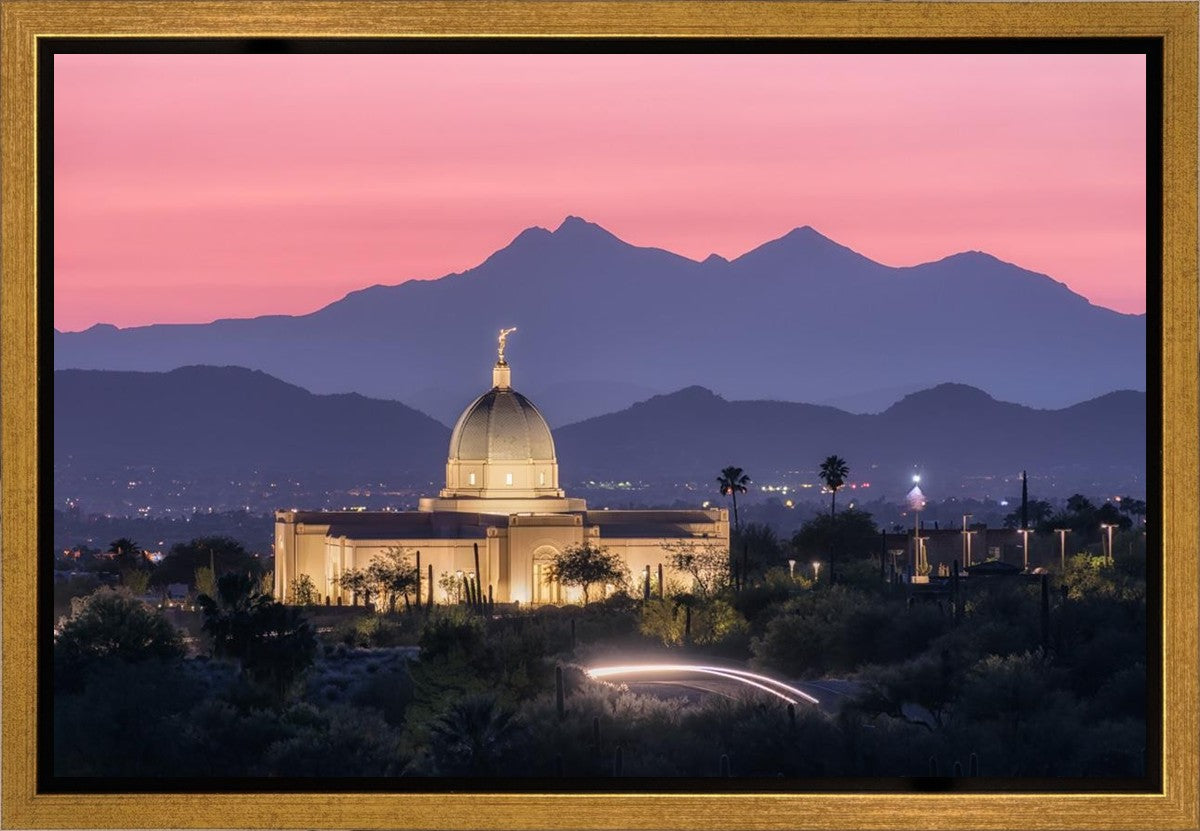 Tucson Purple Mountain Majesty Gallery Wrap