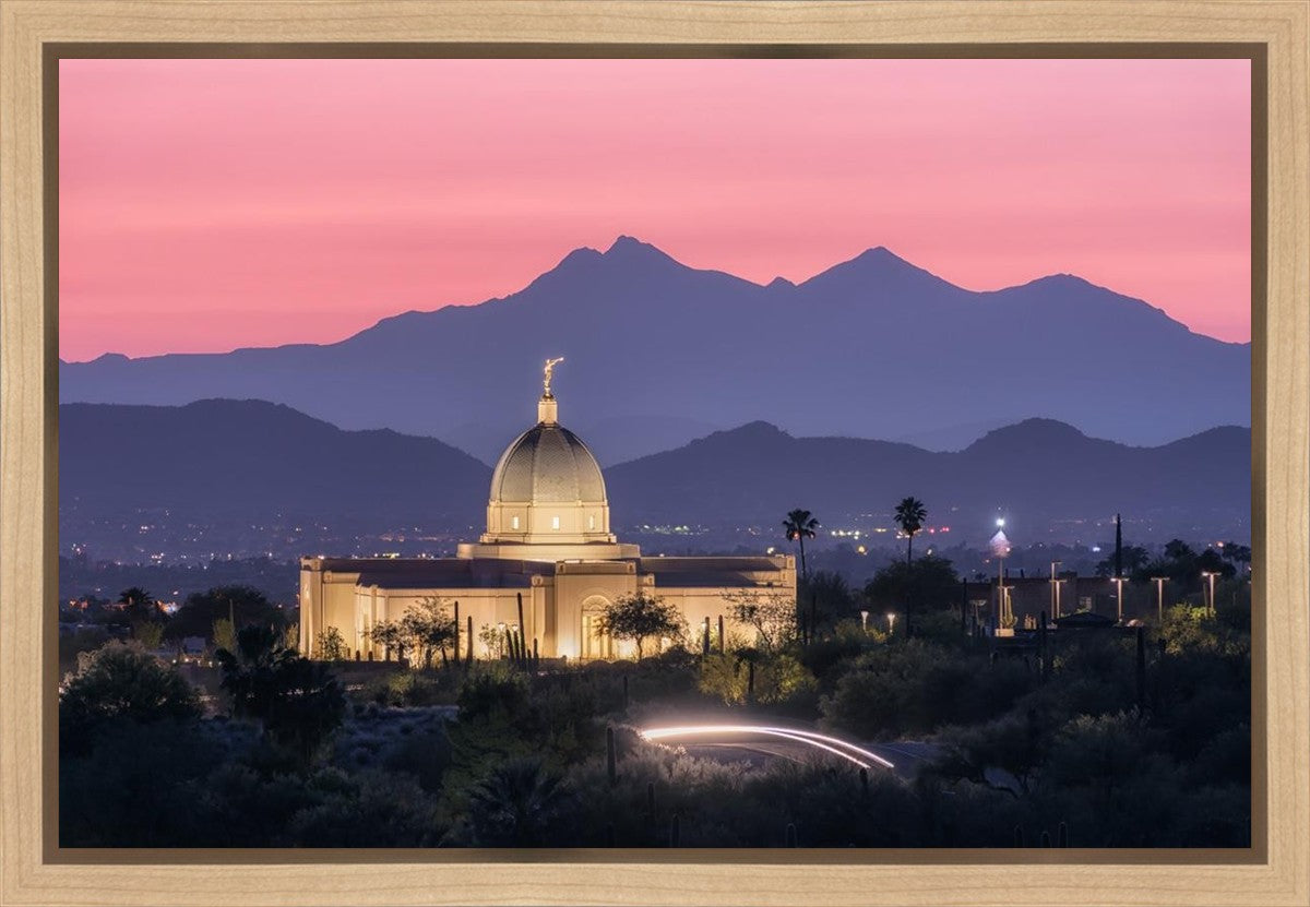 Tucson Purple Mountain Majesty Gallery Wrap