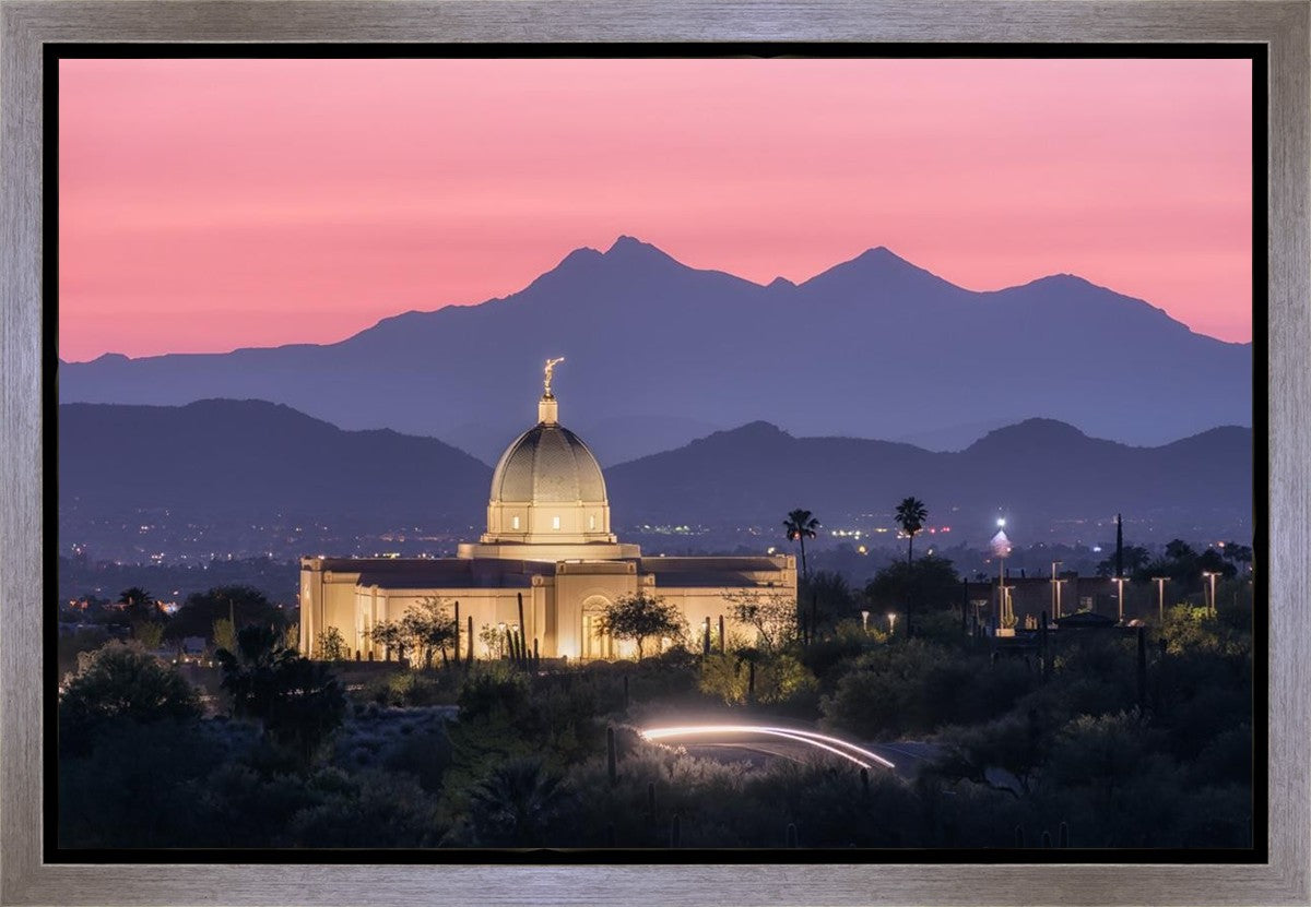 Tucson Purple Mountain Majesty Gallery Wrap