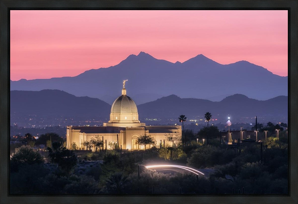 Tucson Purple Mountain Majesty Gallery Wrap