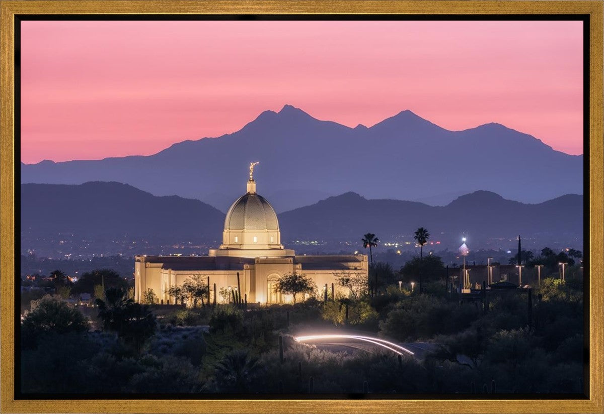 Tucson Purple Mountain Majesty Gallery Wrap