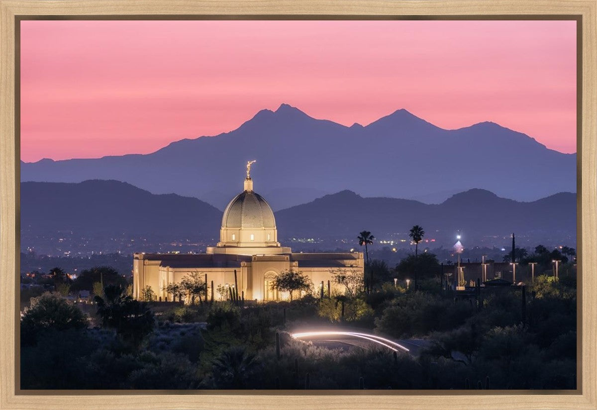 Tucson Purple Mountain Majesty Gallery Wrap
