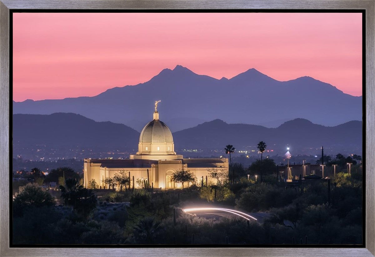 Tucson Purple Mountain Majesty Gallery Wrap