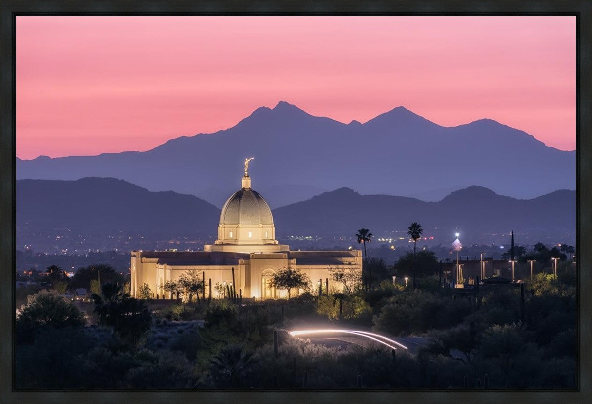 Tucson Purple Mountain Majesty Gallery Wrap