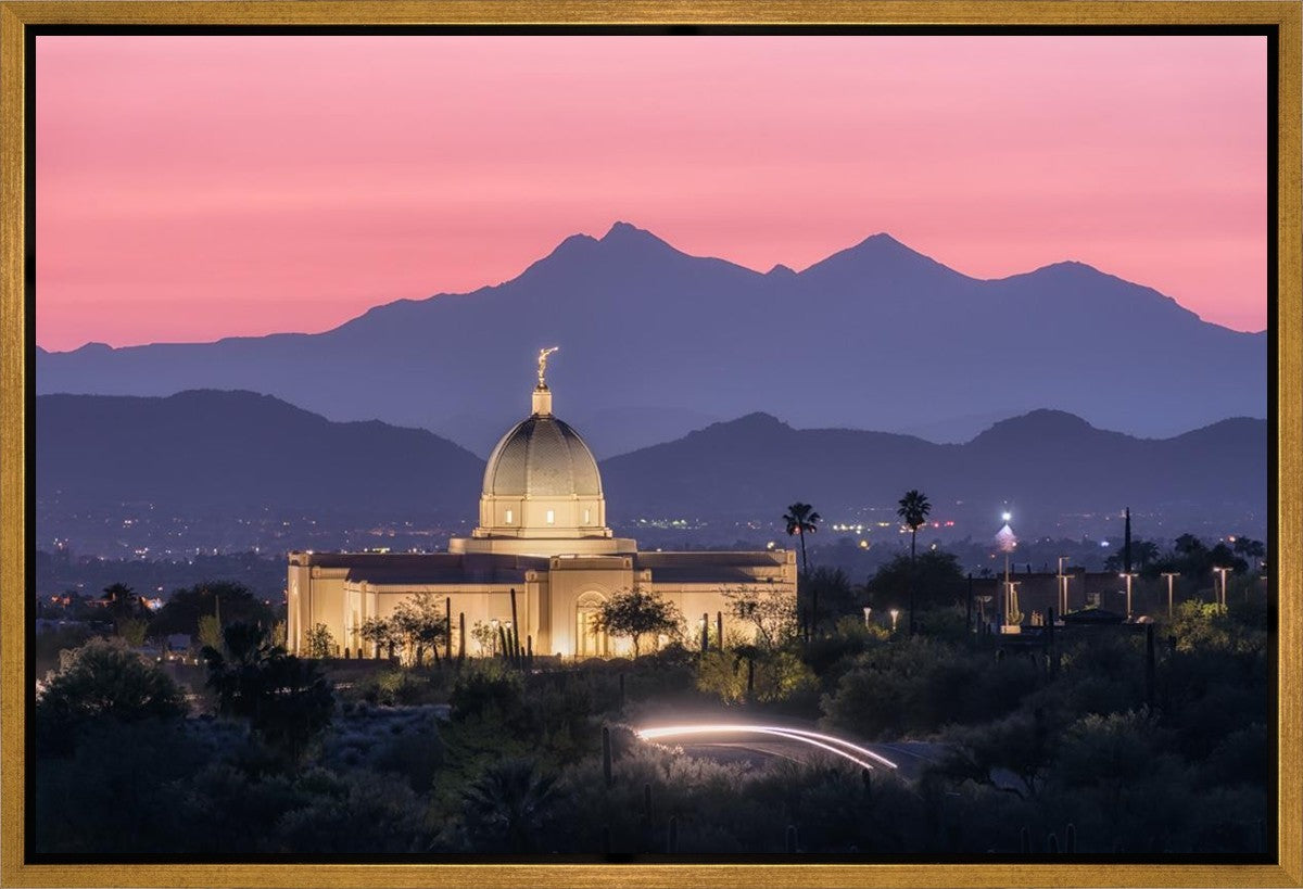 Tucson Purple Mountain Majesty Gallery Wrap