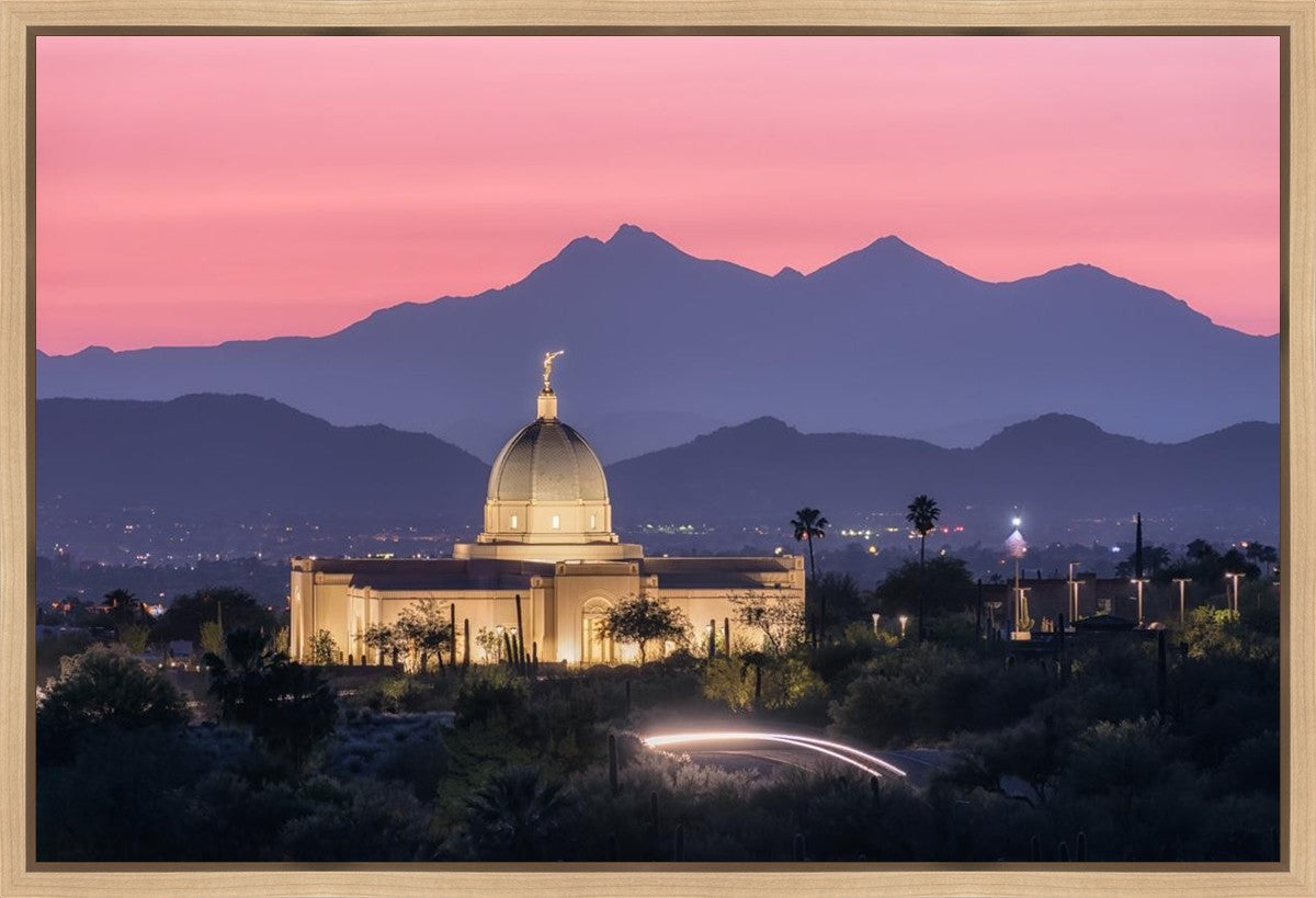 Tucson Purple Mountain Majesty Gallery Wrap