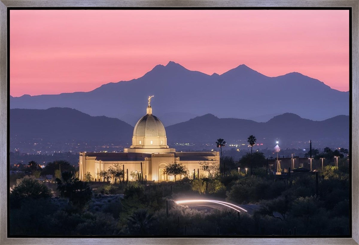 Tucson Purple Mountain Majesty Gallery Wrap