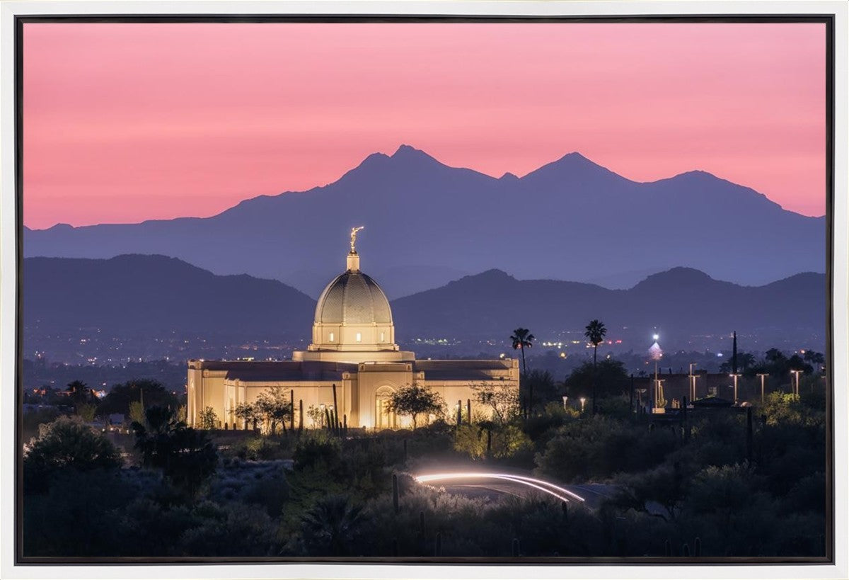 Tucson Purple Mountain Majesty Gallery Wrap