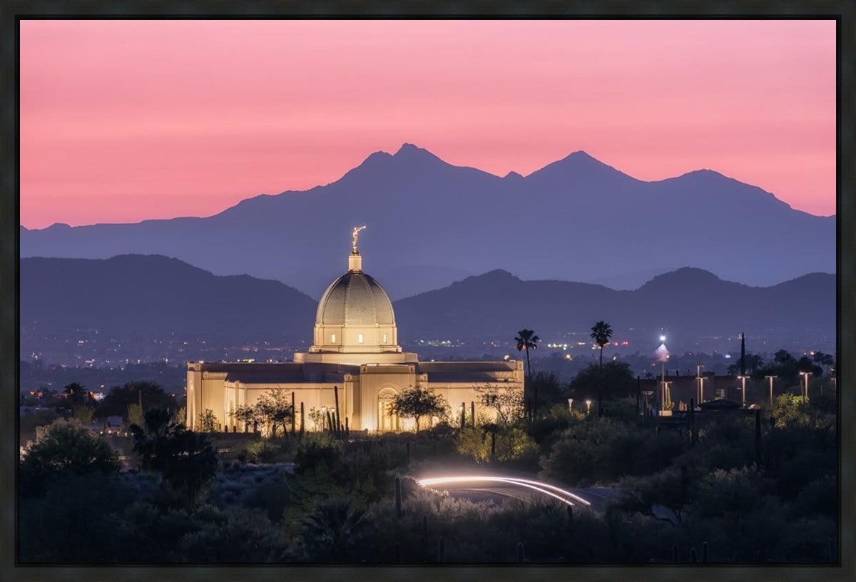 Tucson Purple Mountain Majesty Gallery Wrap
