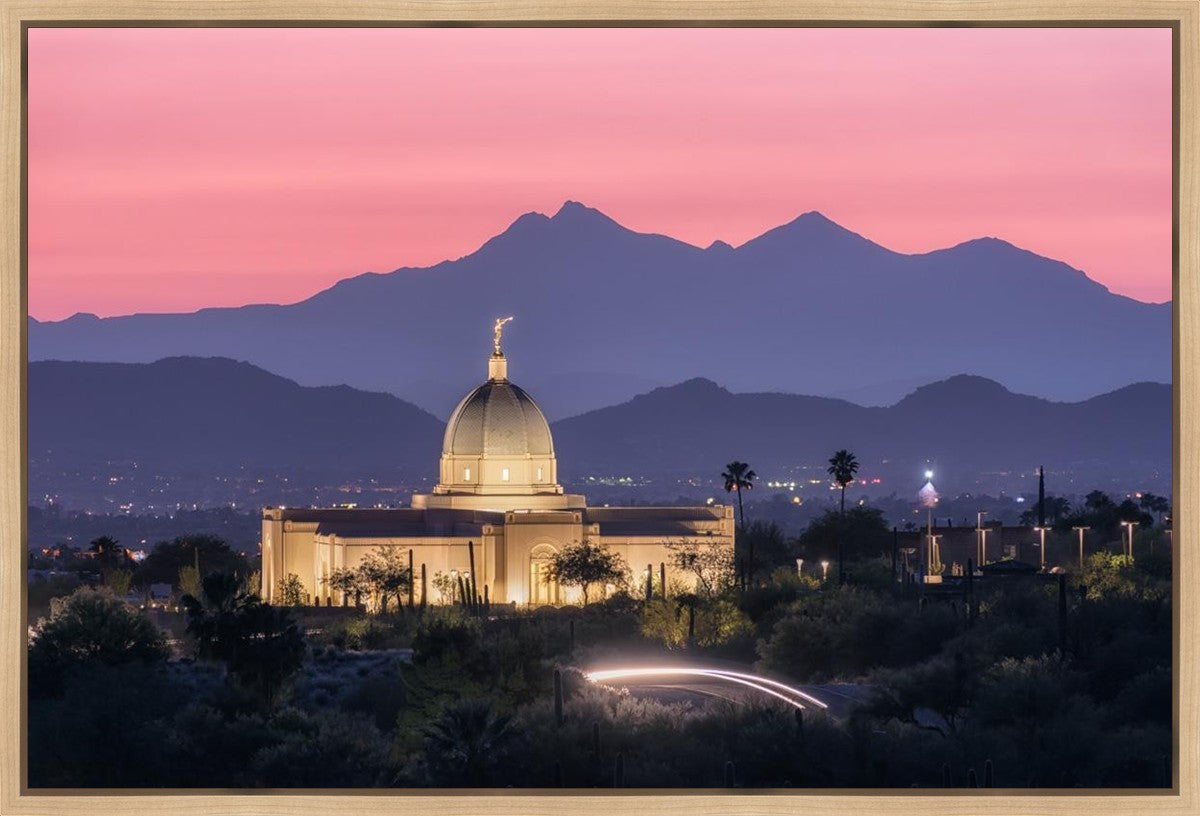 Tucson Purple Mountain Majesty Gallery Wrap