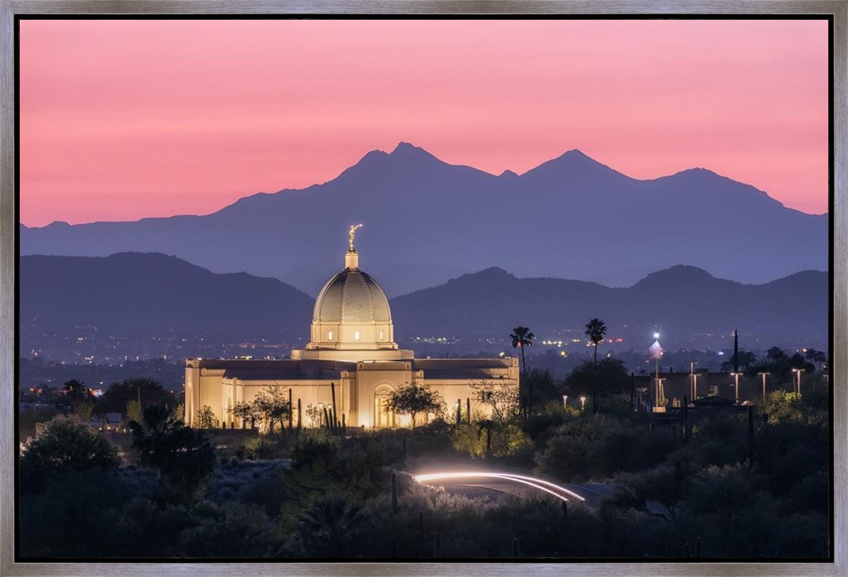 Tucson Purple Mountain Majesty Gallery Wrap