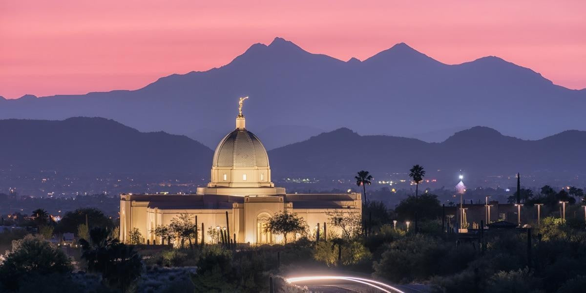 Tucson Purple Mountain Majesty Gallery Wrap