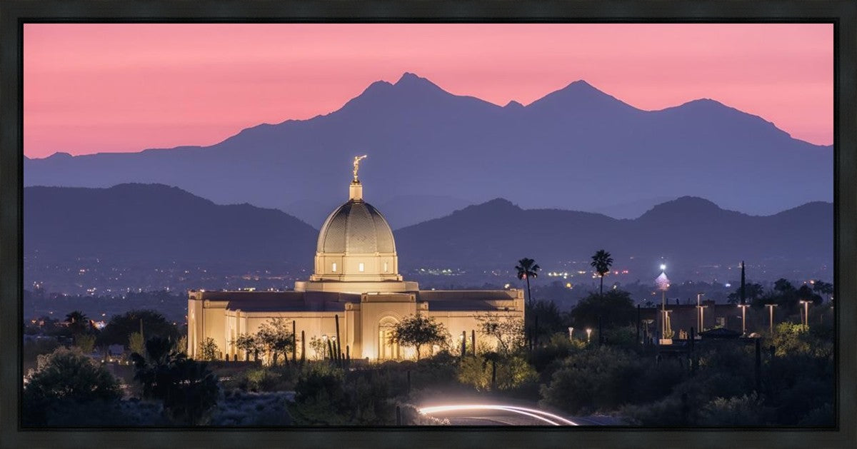 Tucson Purple Mountain Majesty Gallery Wrap