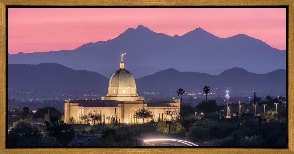 Tucson Purple Mountain Majesty Gallery Wrap
