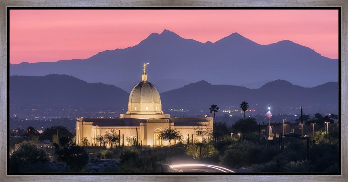 Tucson Purple Mountain Majesty Gallery Wrap