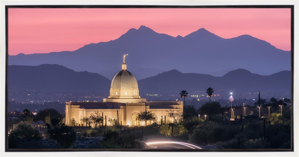 Tucson Purple Mountain Majesty Gallery Wrap