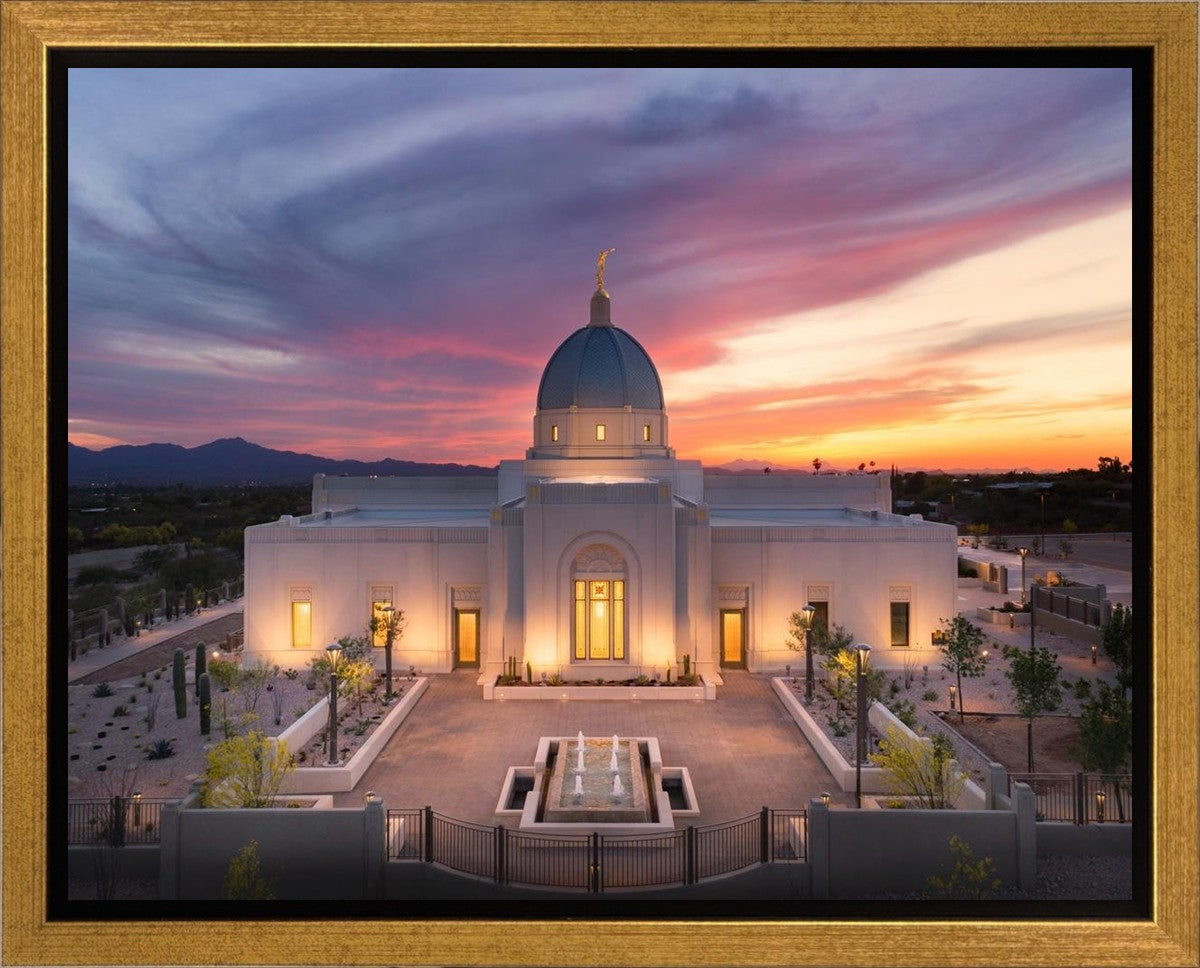 Tucson From on High Gallery Wrap