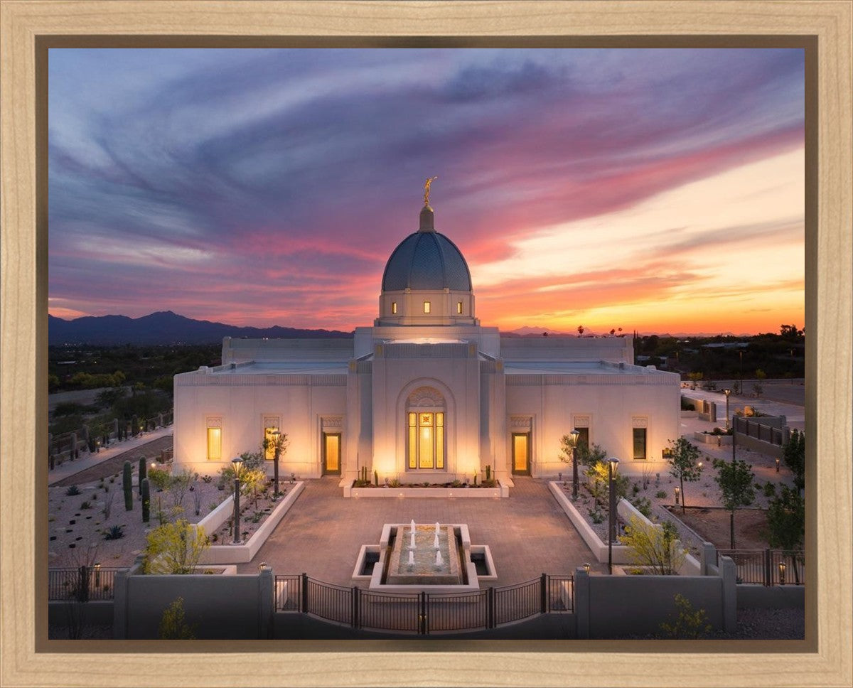 Tucson From on High Gallery Wrap