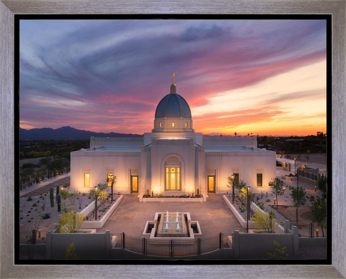 Tucson From on High Gallery Wrap