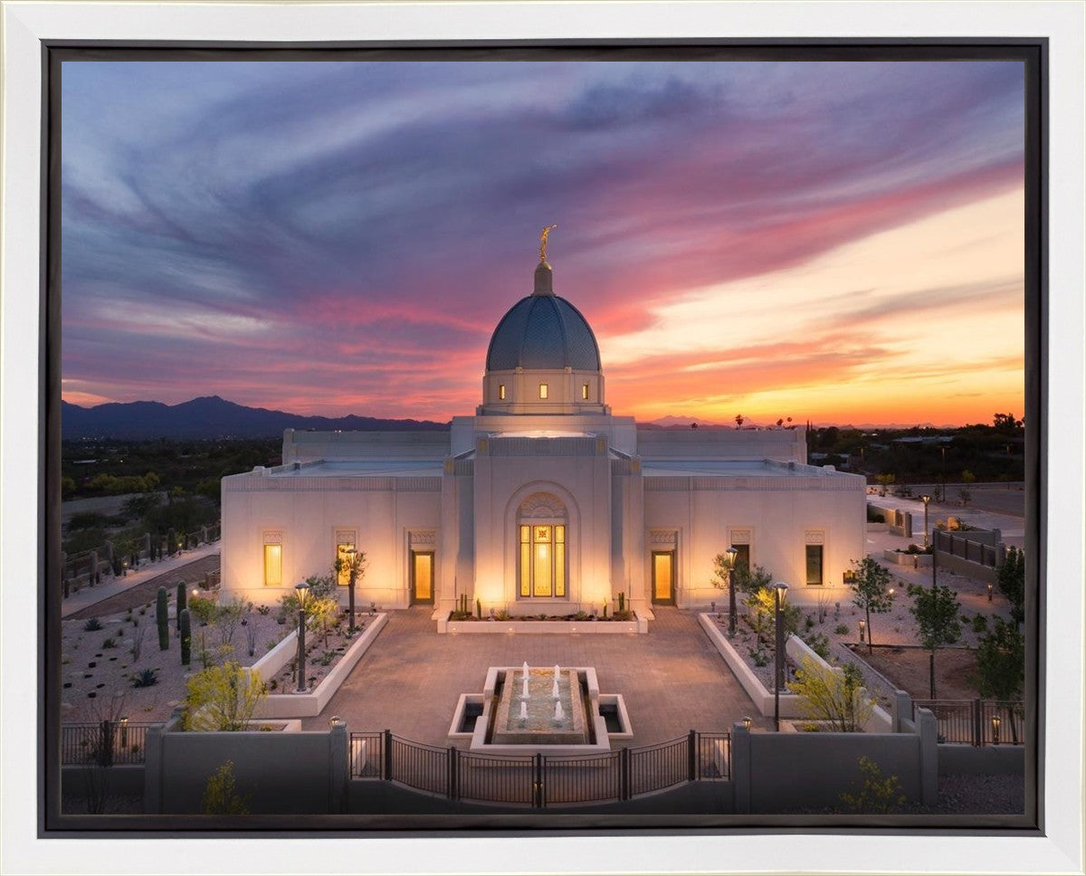 Tucson From on High Gallery Wrap