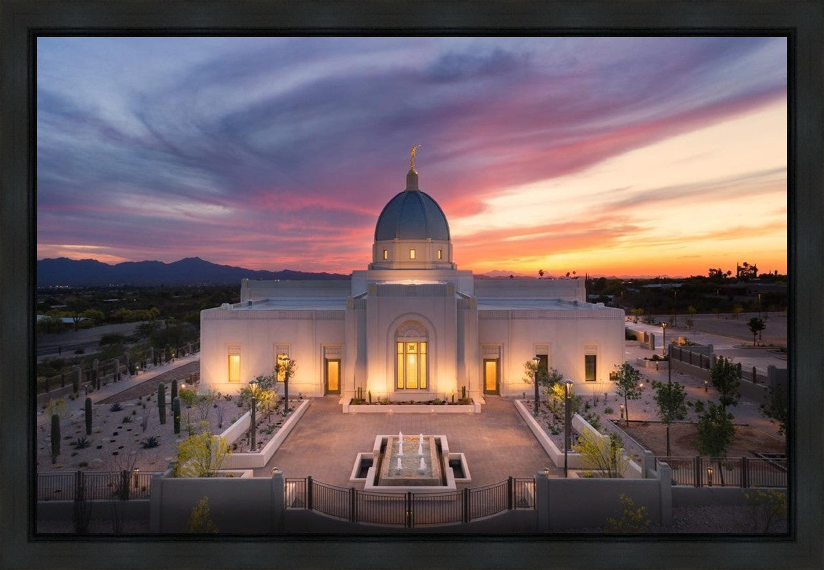 Tucson From on High Gallery Wrap