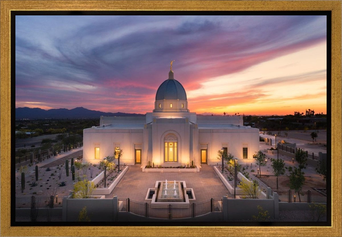 Tucson From on High Gallery Wrap
