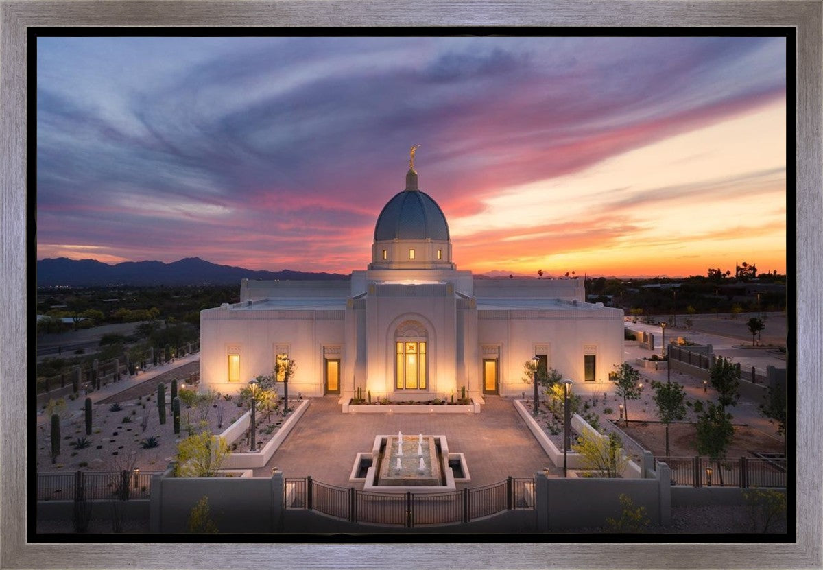 Tucson From on High Gallery Wrap