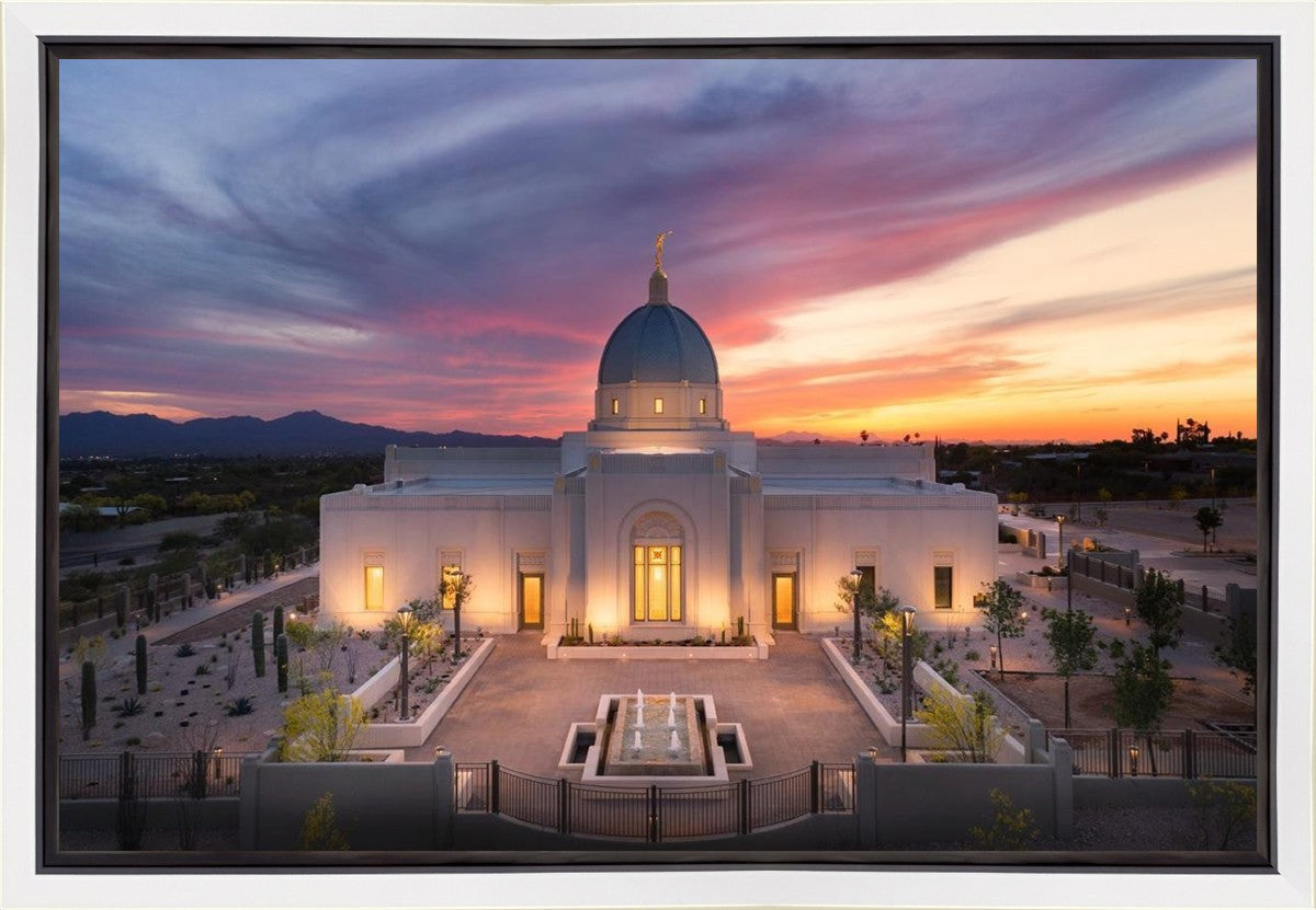 Tucson From on High Gallery Wrap