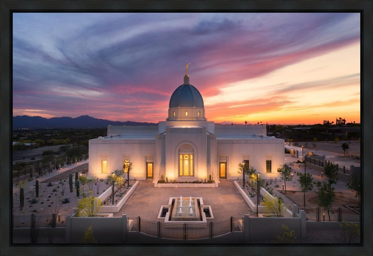 Tucson From on High Gallery Wrap