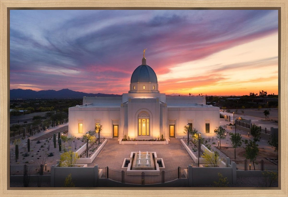 Tucson From on High Gallery Wrap