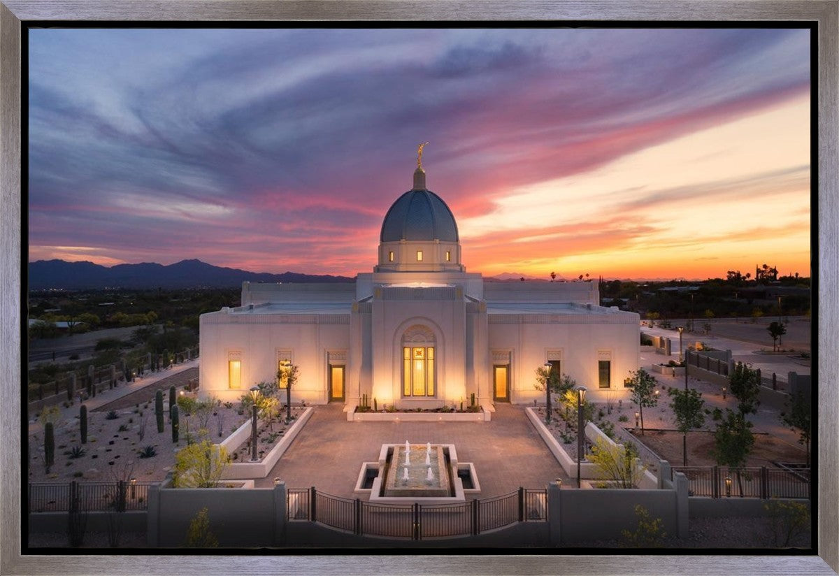 Tucson From on High Gallery Wrap