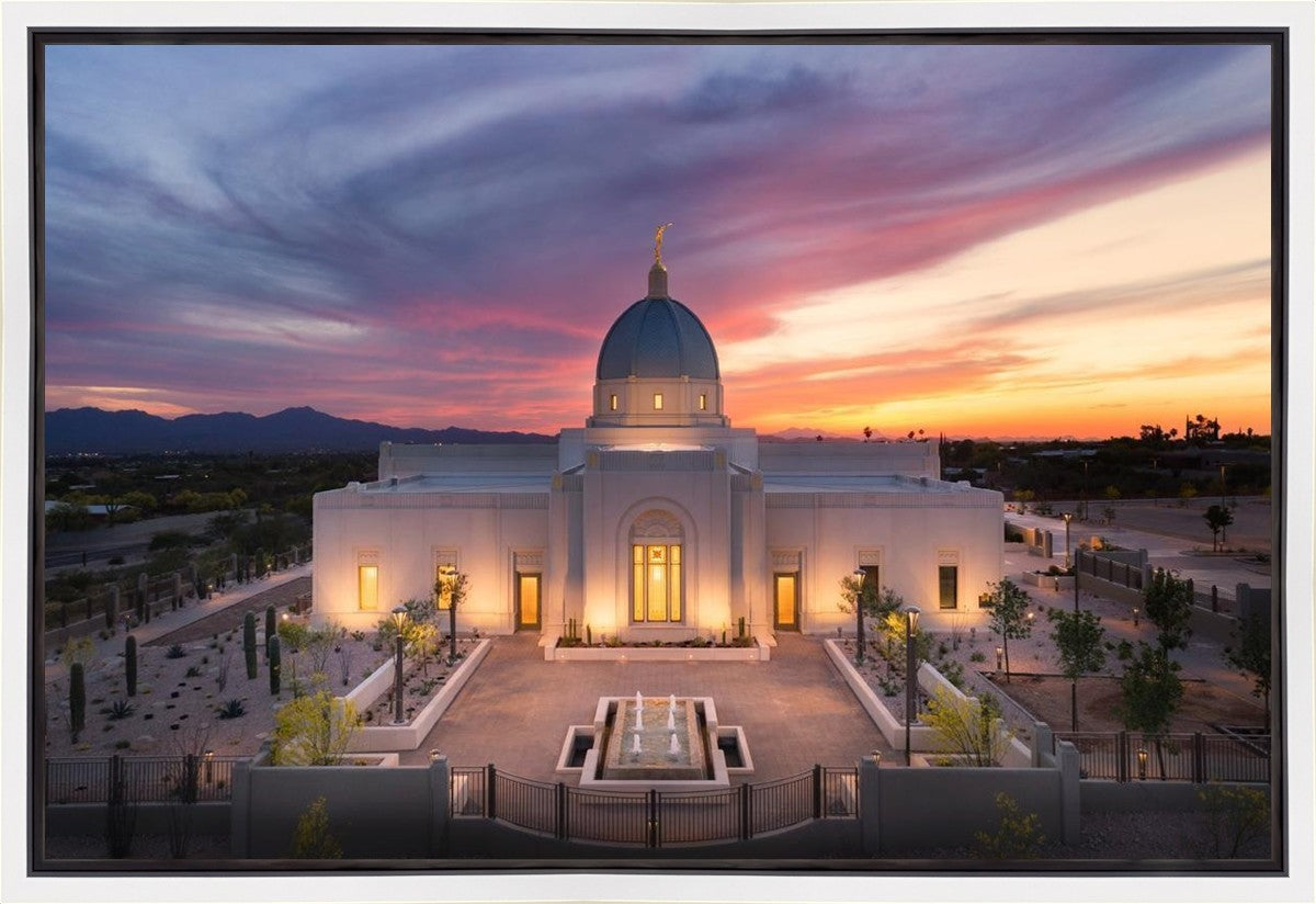Tucson From on High Gallery Wrap