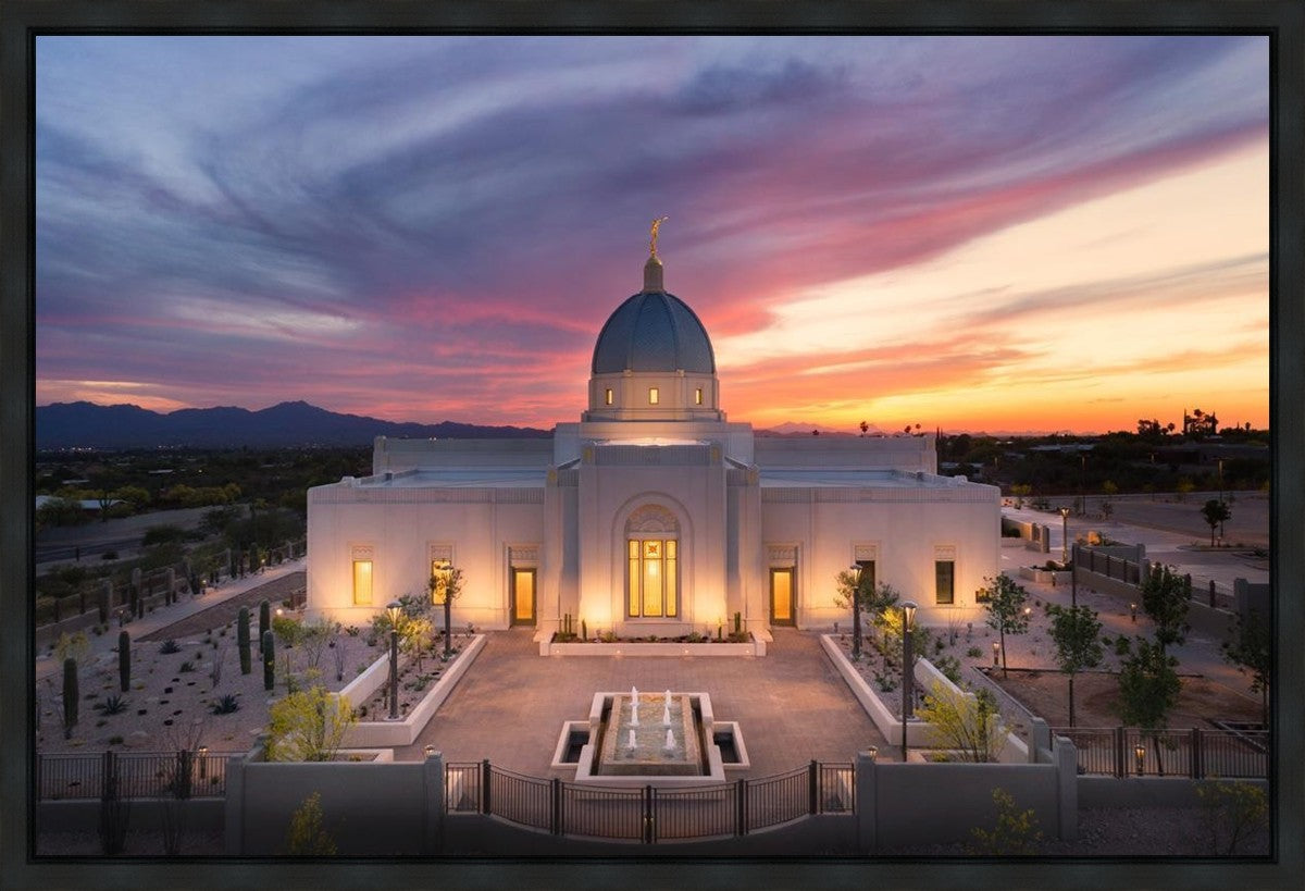 Tucson From on High Gallery Wrap