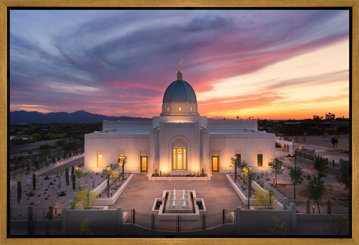 Tucson From on High Gallery Wrap