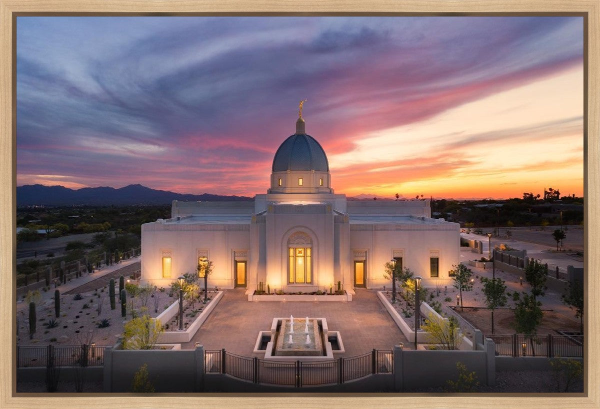 Tucson From on High Gallery Wrap