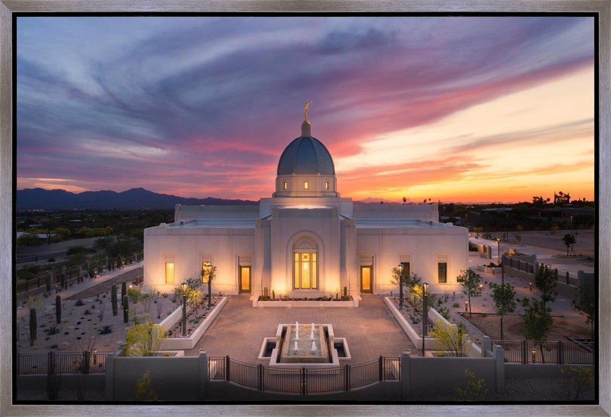Tucson From on High Gallery Wrap
