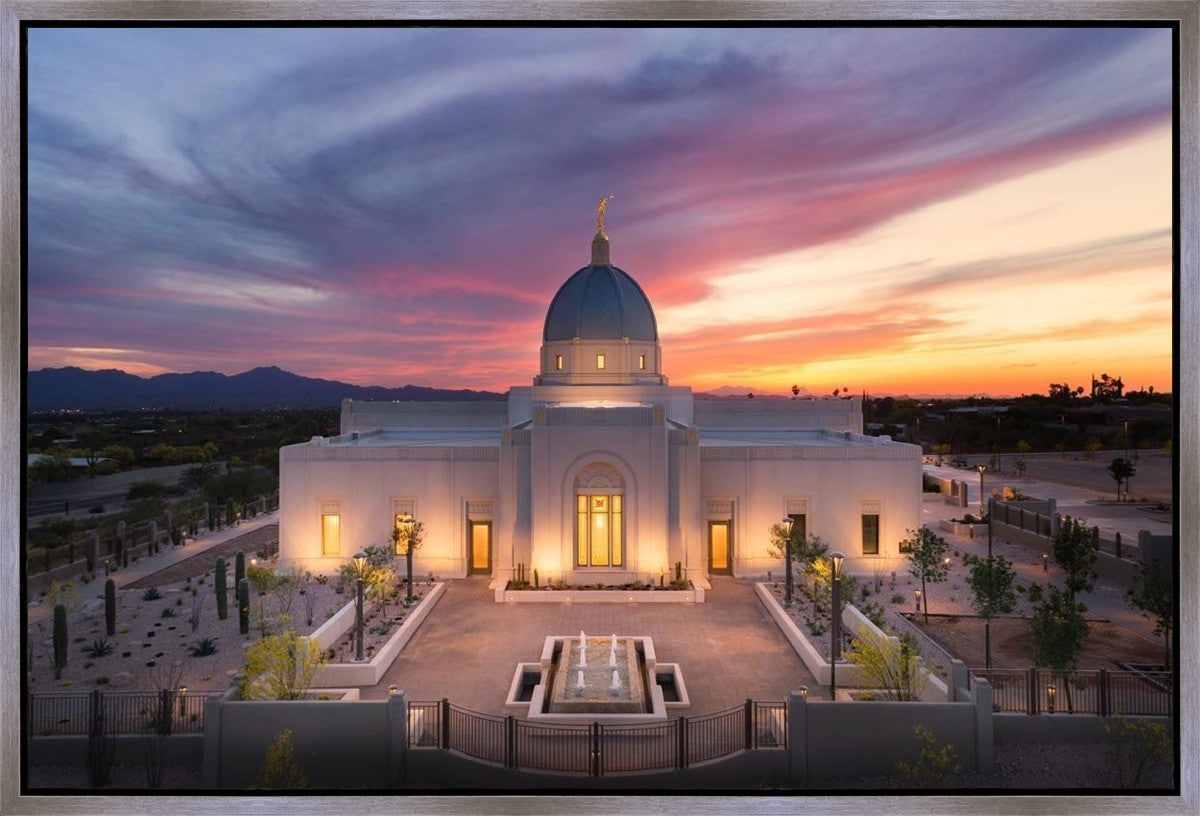 Tucson From on High Gallery Wrap