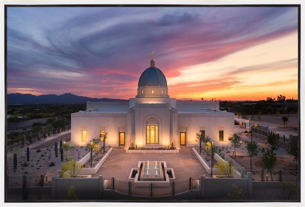 Tucson From on High Gallery Wrap