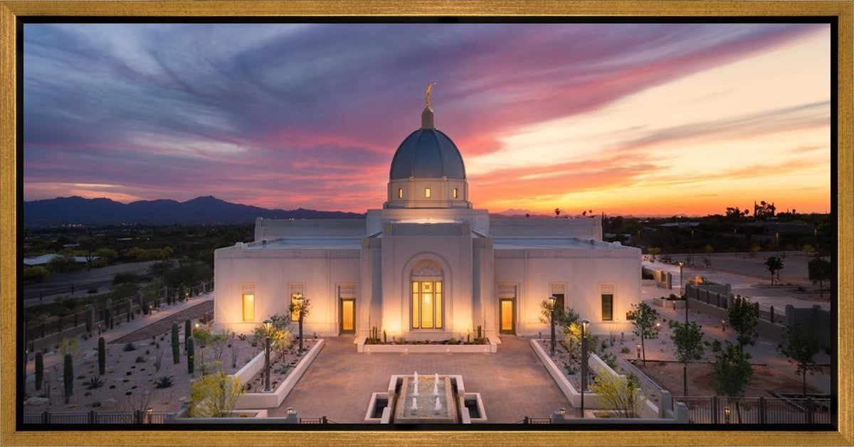 Tucson From on High Gallery Wrap