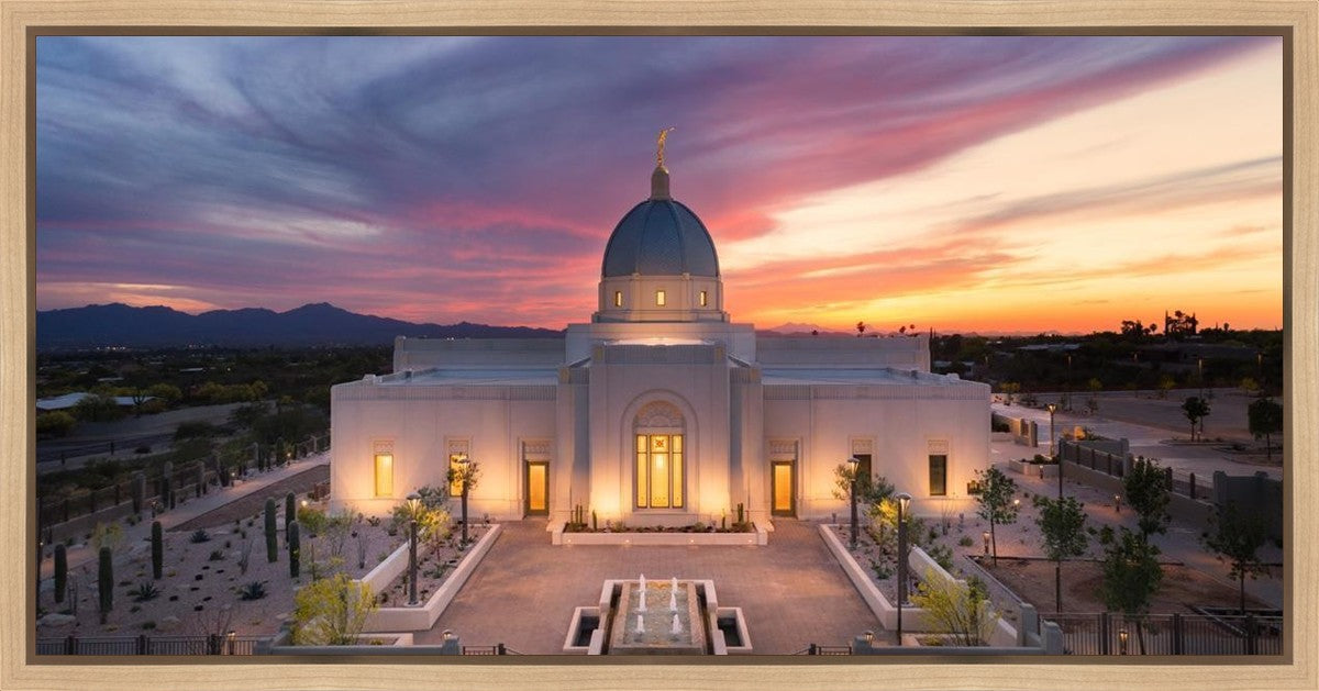 Tucson From on High Gallery Wrap