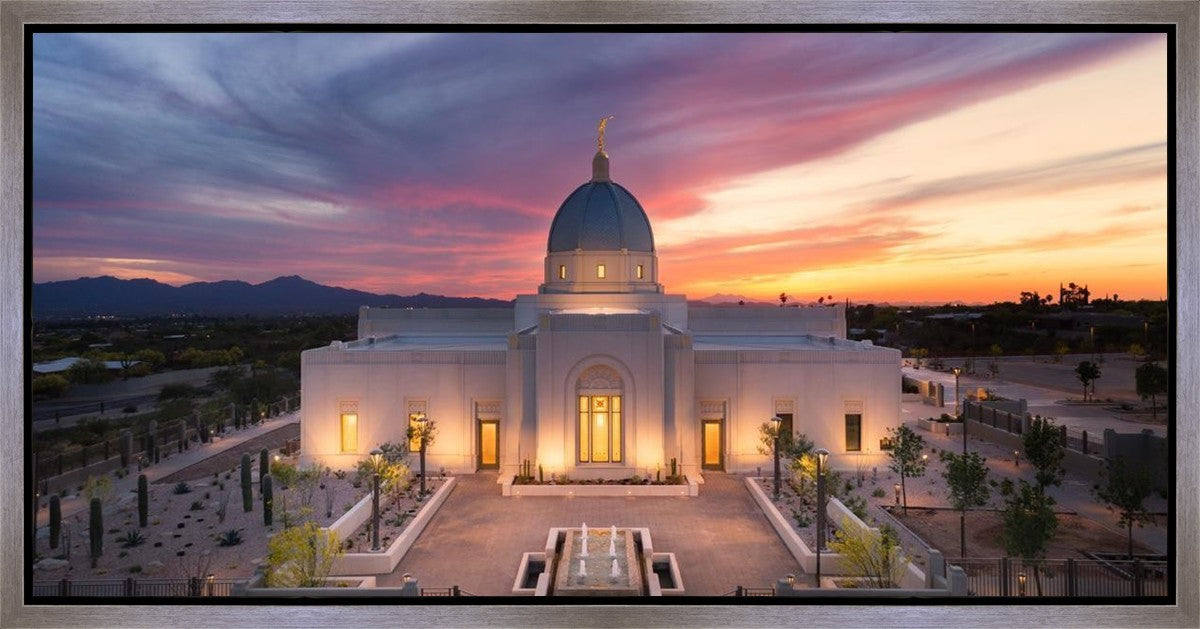 Tucson From on High Gallery Wrap